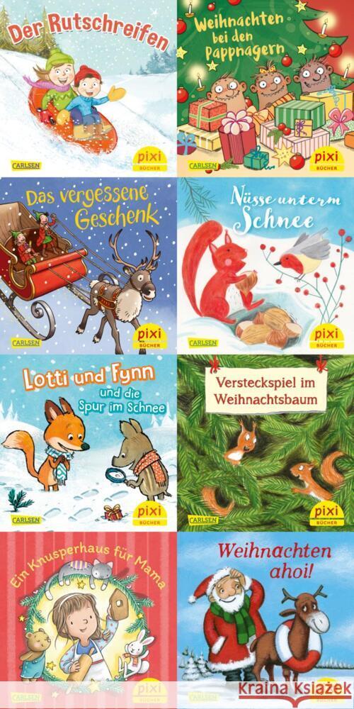 Pixi-Weihnachts-8er-Set 39: Pixis Weihnachtsgeschenke (8x1 Exemplar), 8 Teile diverse 9783551038852