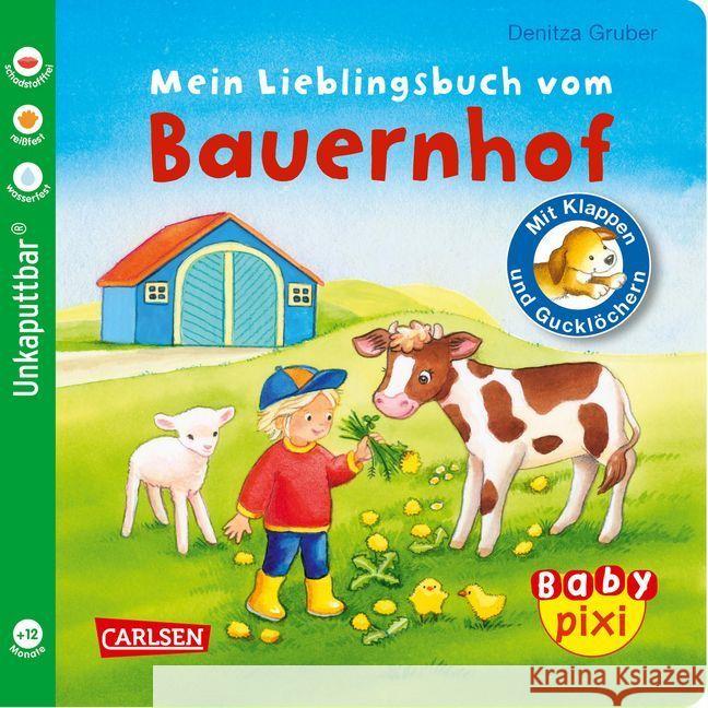 Mein Lieblingsbuch vom Bauernhof : mit Klappen und Gucklöchern  9783551051714 Carlsen