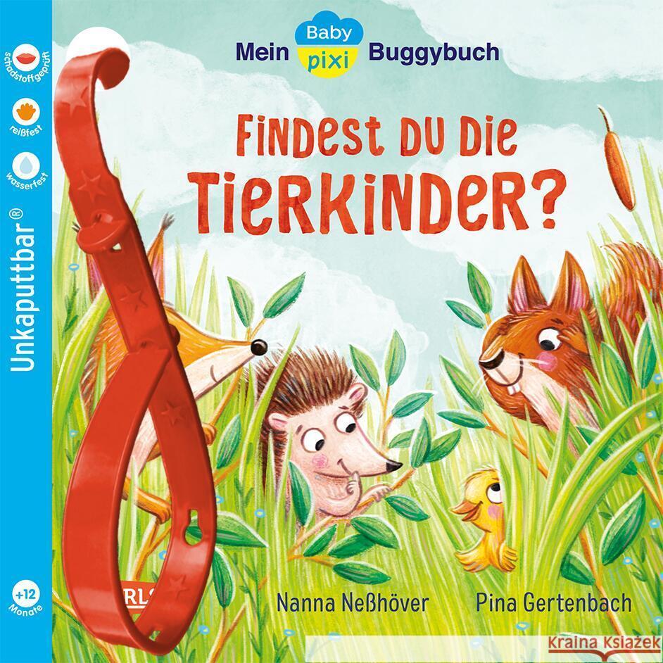 Baby Pixi (unkaputtbar) 143: Mein Baby-Pixi-Buggybuch: Findest du die Tierkinder? Neßhöver, Nanna 9783551062635