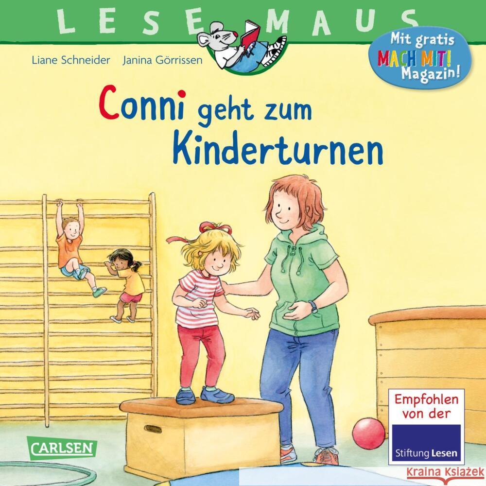 LESEMAUS 114: Conni geht zum Kinderturnen Schneider, Liane 9783551080141 Carlsen