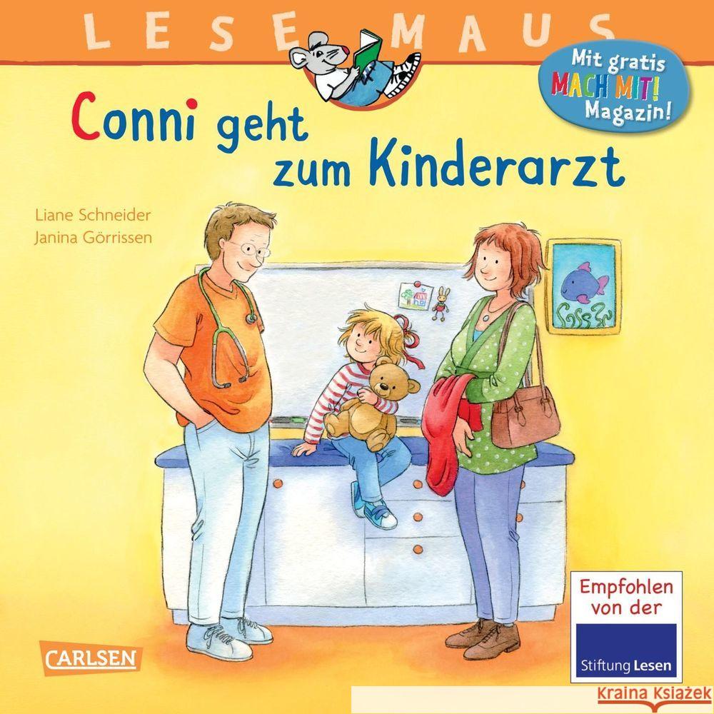 Conni geht zum Kinderarzt Schneider, Liane 9783551080325 Carlsen