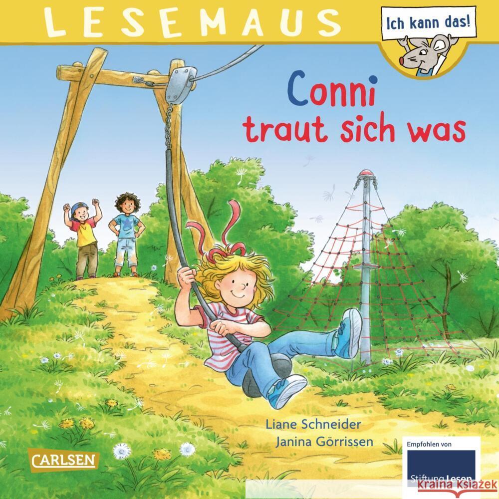 LESEMAUS 115: Conni traut sich was Schneider, Liane 9783551080790