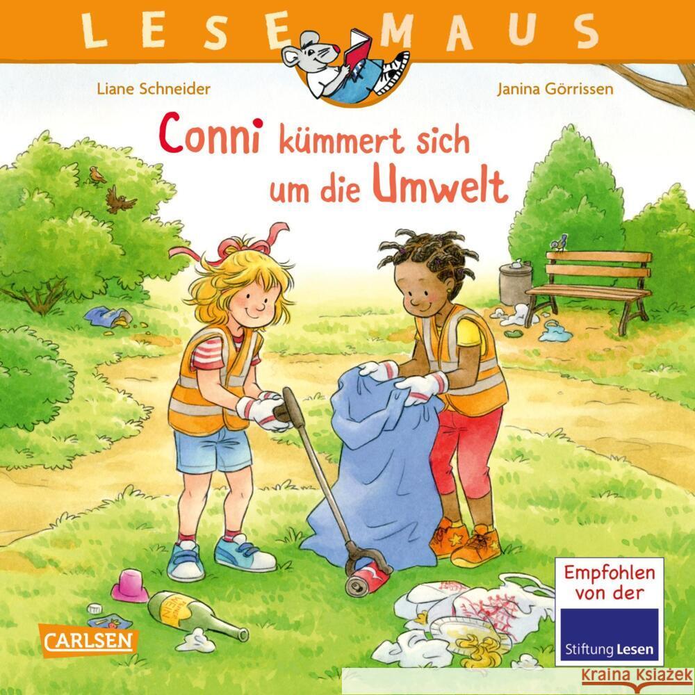 LESEMAUS 117: Conni kümmert sich um die Umwelt Schneider, Liane 9783551080813 Carlsen