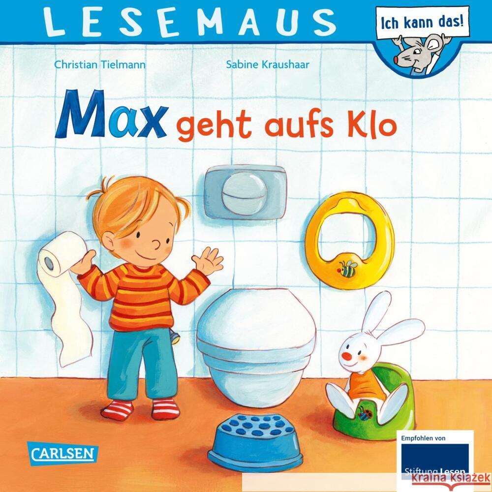 LESEMAUS: Max geht aufs Klo Tielmann, Christian 9783551081162