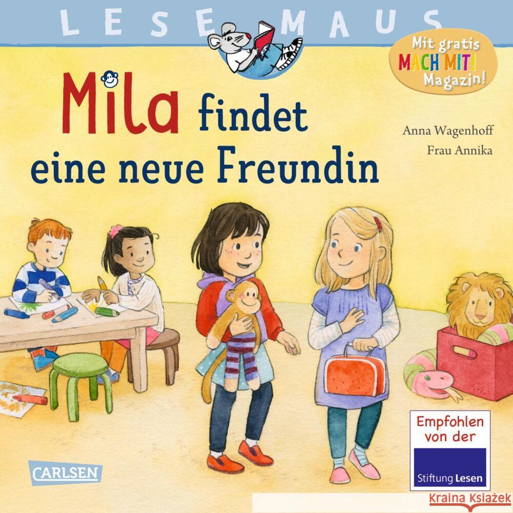 LESEMAUS 211: Mila findet eine neue Freundin Wagenhoff, Anna 9783551083814