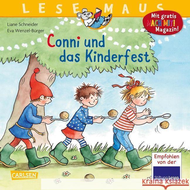 Conni und das Kinderfest Schneider, Liane; Wenzel-Bürger, Eva 9783551086990 Carlsen