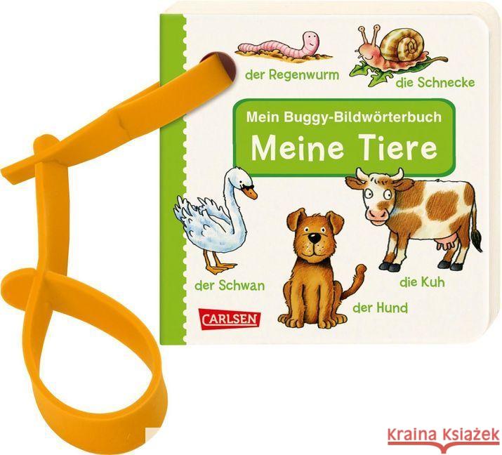 Mein Buggy-Bildwörterbuch - Meine Tiere Fischer, Lucia 9783551171153 Carlsen