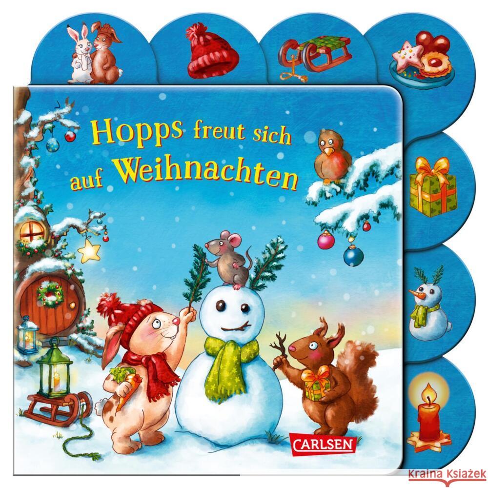 Hopps freut sich auf Weihnachten Geis, Maya 9783551172006 Carlsen