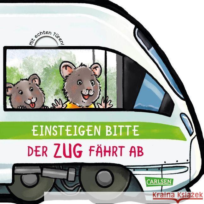 Mein kleiner Fahrzeugspaß: Einsteigen bitte! Der Zug fährt ab! Wieker, Katharina 9783551172532