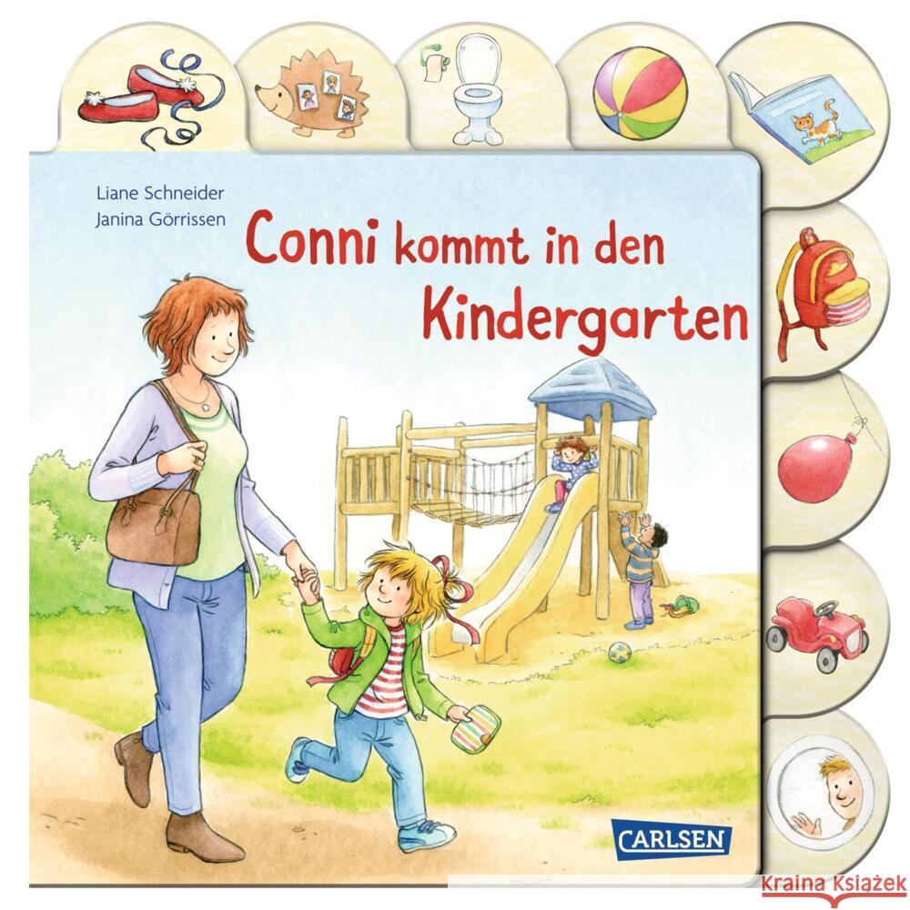 Conni-Pappbilderbuch: Conni kommt in den Kindergarten Schneider, Liane 9783551173102