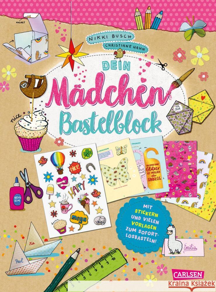 Dein Mädchen-Bastelblock Busch, Nikki 9783551173423