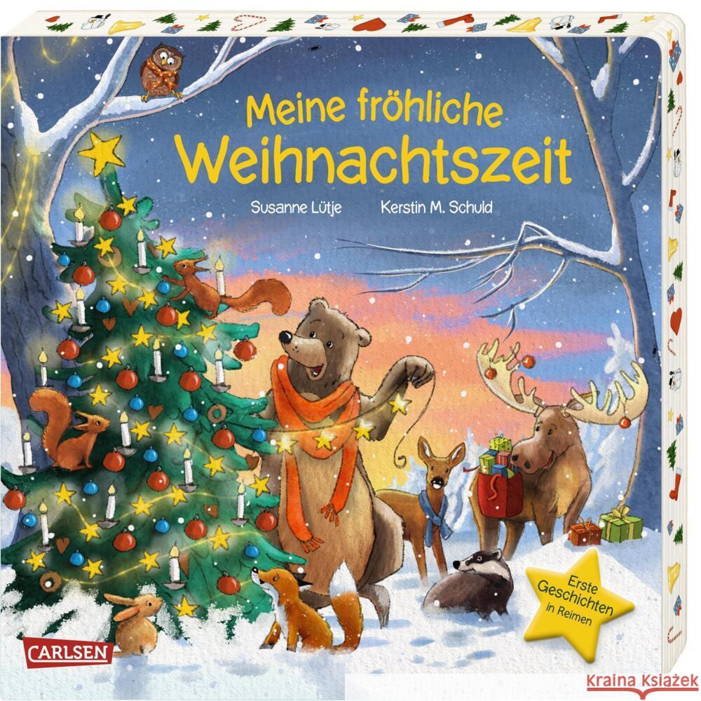 Meine fröhliche Weihnachtszeit Lütje, Susanne 9783551173485