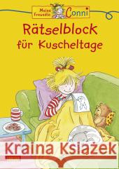 Meine Freundin Conni, Rätselblock für Kuscheltage Velte, Ulrich Sörensen, Hanna  9783551184122 Carlsen