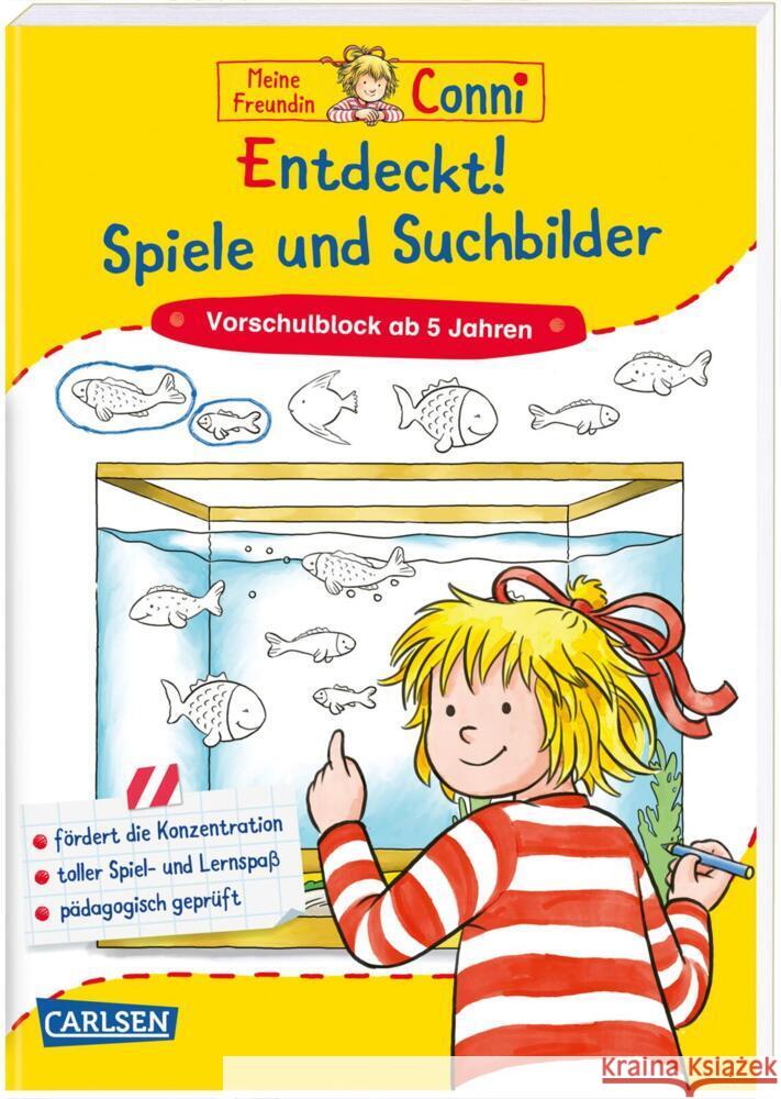 Conni Gelbe Reihe (Beschäftigungsbuch): Entdeckt! Spiele und Suchbilder Sörensen, Hanna 9783551187840