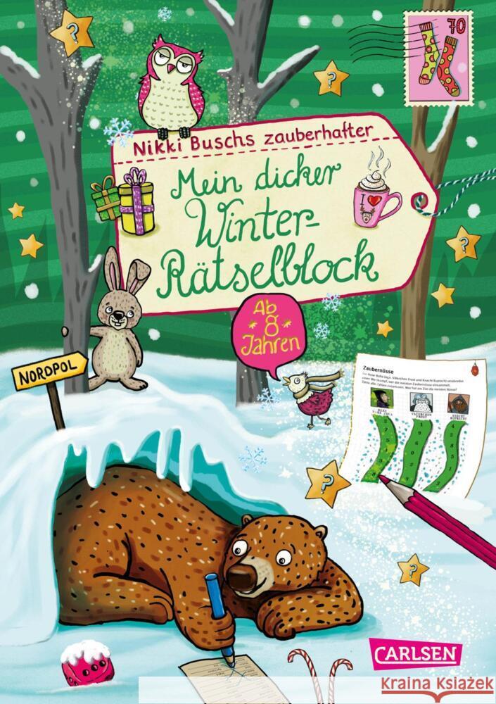 Mein dicker Winter-Rätselblock Busch, Nikki 9783551190864