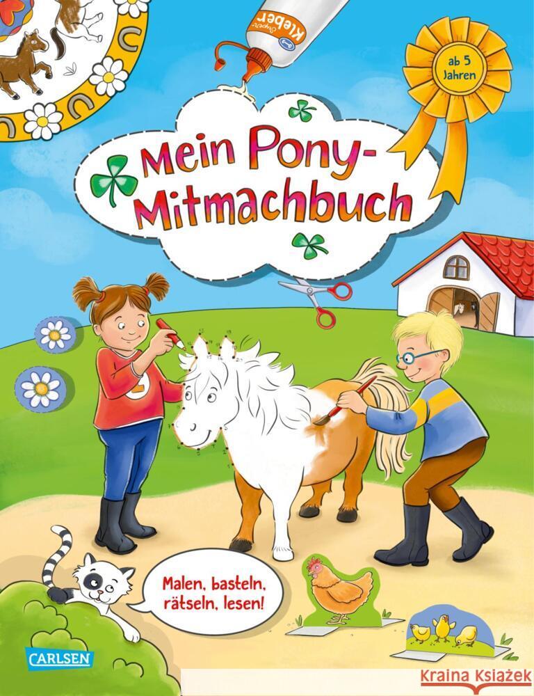 Mein Pony-Mitmachbuch Wieja, Corinna 9783551191069