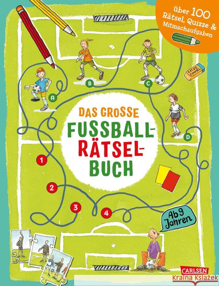 Das große Fußball-Rätselbuch Busch, Nikki, Thörner, Cordula 9783551191908