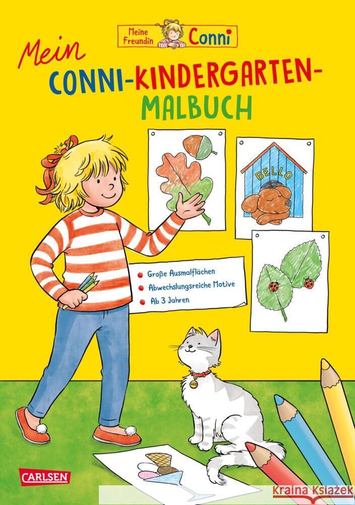 Conni Gelbe Reihe (Beschäftigungsbuch): Mein Conni-Kindergarten-Malbuch Sörensen, Hanna, Velte, Uli 9783551192509