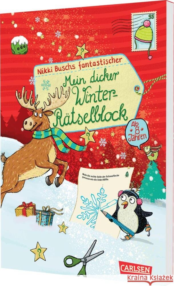 Mein dicker Winter-Rätselblock Busch, Nikki 9783551192592