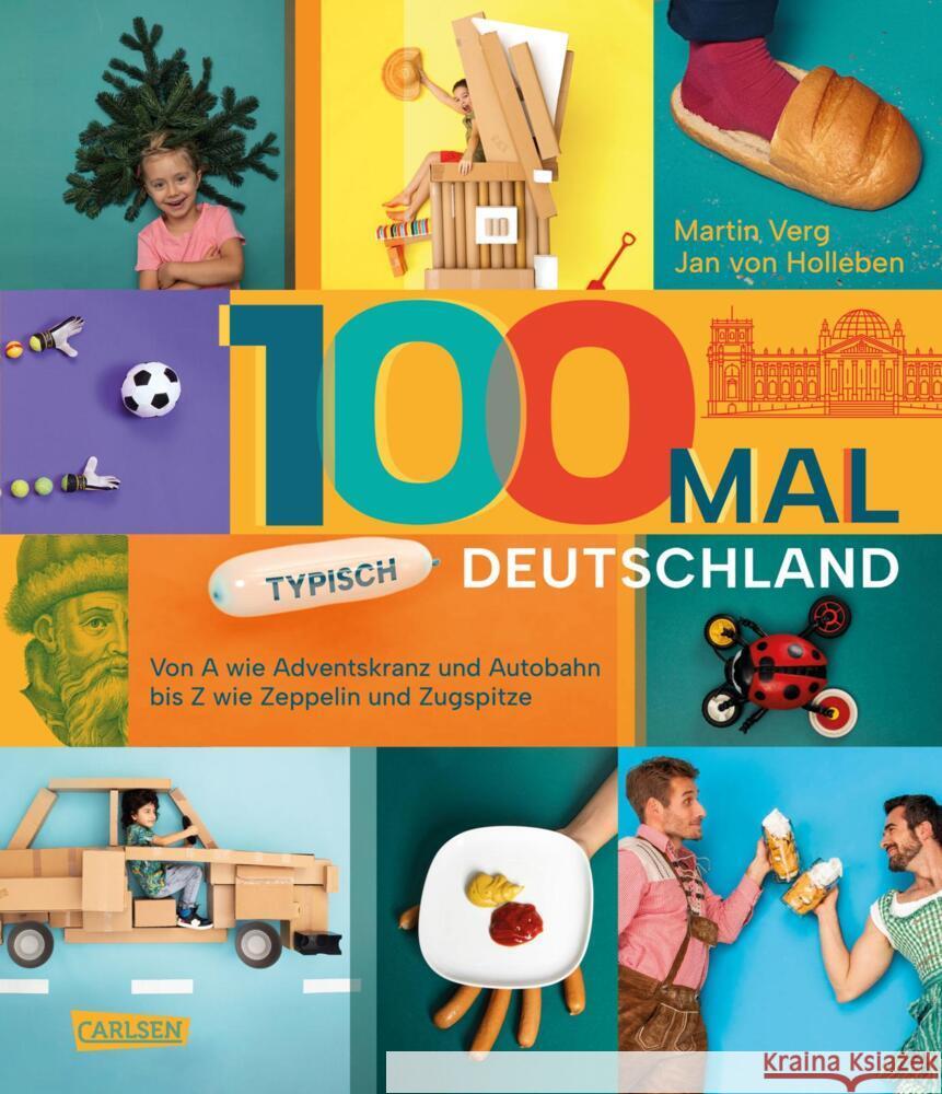 100 mal typisch Deutschland Verg, Martin, Holleben, Jan von 9783551251565