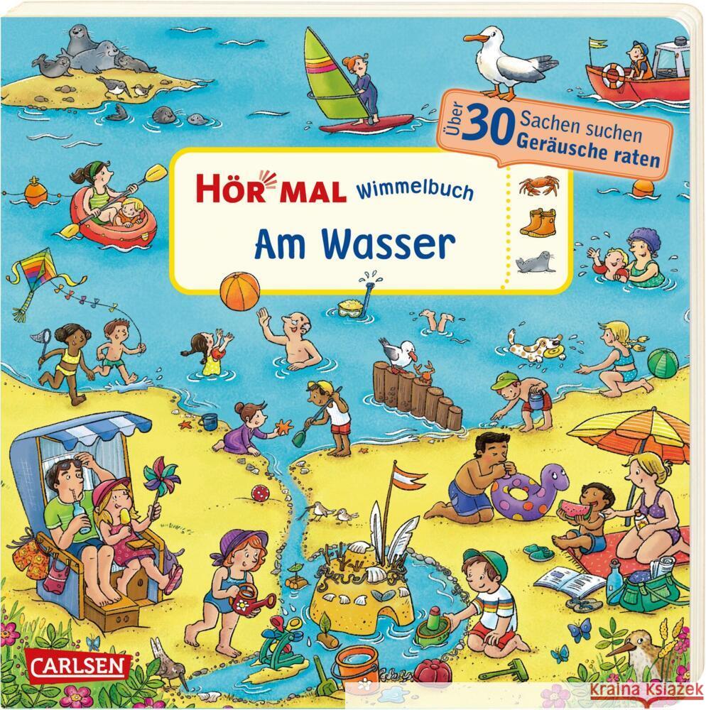 Hör mal (Soundbuch): Wimmelbuch: Am Wasser Hofmann, Julia 9783551253316
