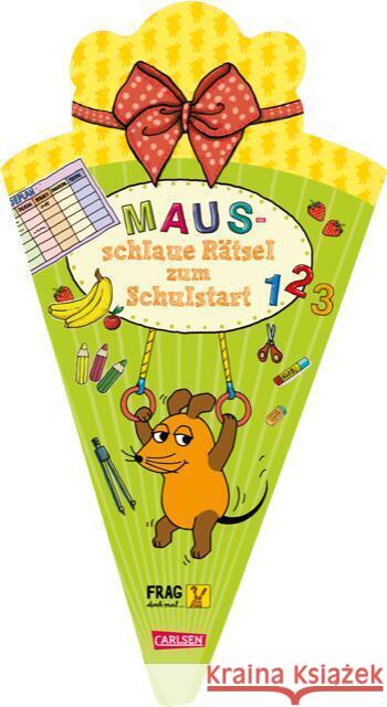 Frag doch mal ... die Maus: Maus-schlaue Rätsel zum Schulstart Mildner, Christine 9783551253774 Carlsen