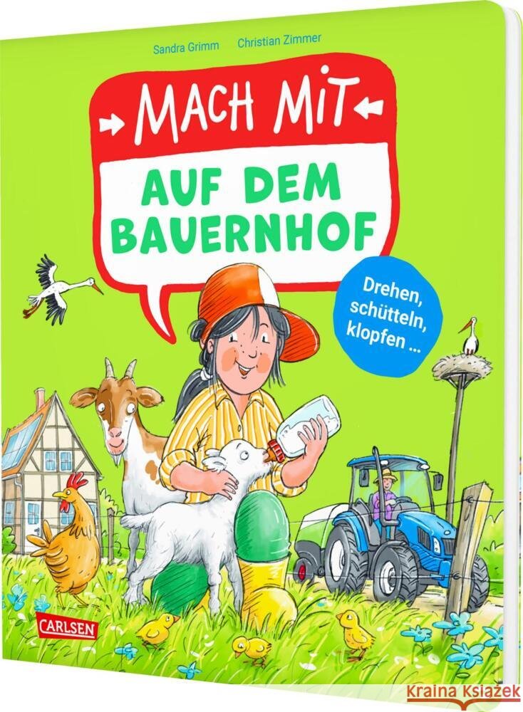 Mach mit auf dem Bauernhof Grimm, Sandra 9783551256058 Carlsen