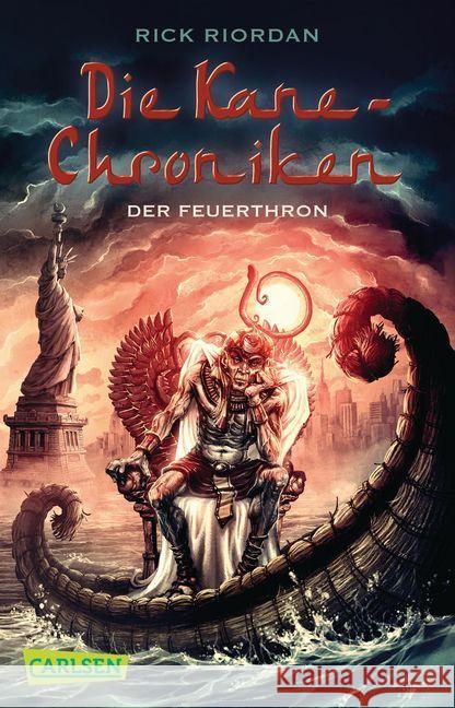 Die Kane-Chroniken - Der Feuerthron Riordan, Rick 9783551314123 Carlsen