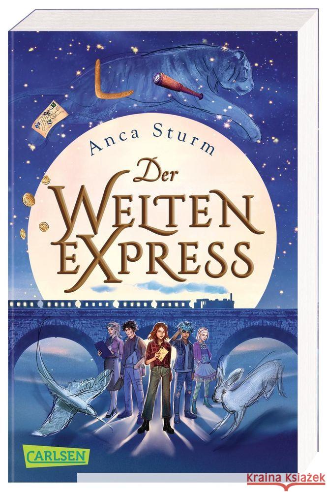 Der Welten-Express (Der Welten-Express 1) Sturm, Anca 9783551319388 Carlsen