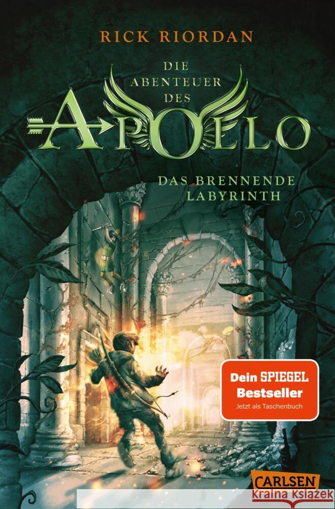 Die Abenteuer des Apollo 3: Das brennende Labyrinth Riordan, Rick 9783551320391 Carlsen