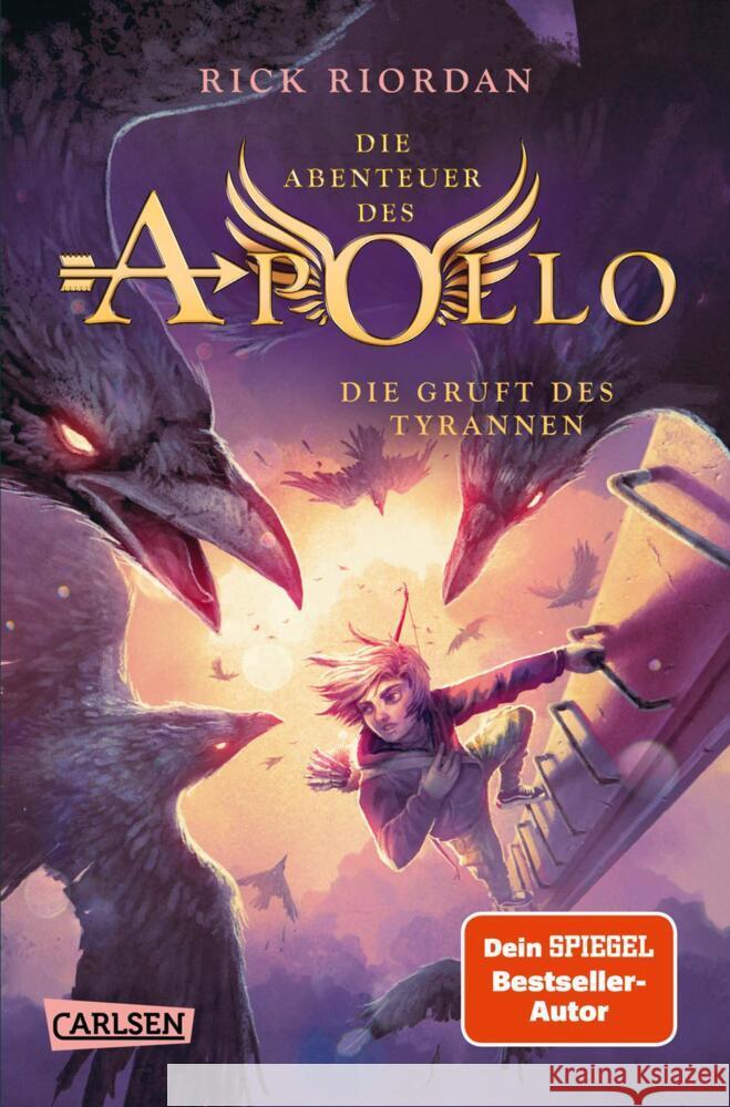 Die Abenteuer des Apollo 4: Die Gruft des Tyrannen Riordan, Rick 9783551320780 Carlsen