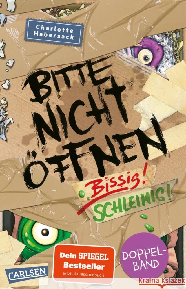 Bitte nicht öffnen: Doppelband (Enthält die Bände 1: Bissig!, 2: Schleimig!) Habersack, Charlotte 9783551322746 Carlsen