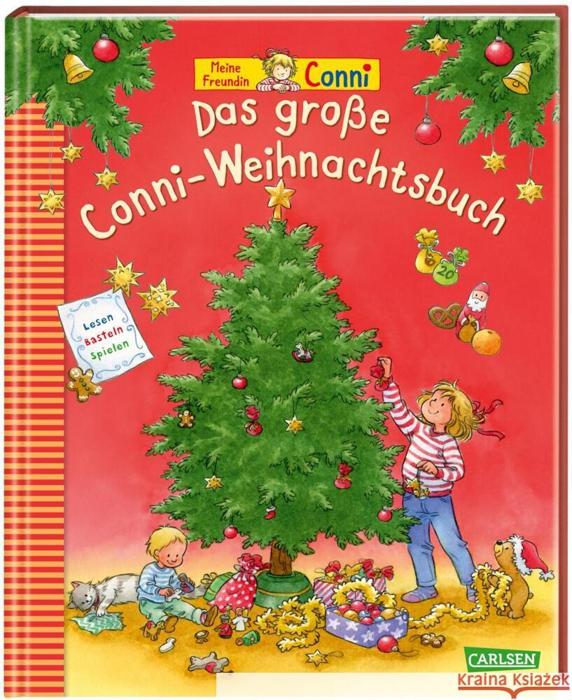 Das große Conni-Weihnachtsbuch Schneider, Liane, Sörensen, Hanna, Leintz, Laura 9783551521712 Carlsen