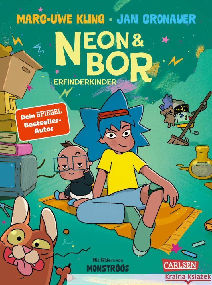 Neon und Bor Kling, Marc-Uwe, Cronauer, Jan 9783551522801 Carlsen