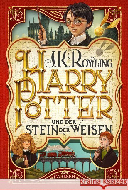 Harry Potter und der Stein der Weisen : 20 years of magic Rowling, Joanne K. 9783551557414