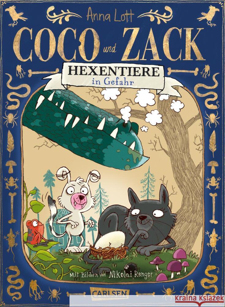 Coco und Zack: Hexentiere in Gefahr Lott, Anna 9783551558497