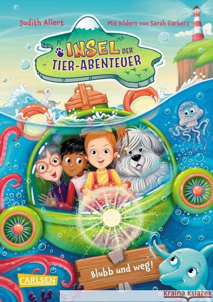 Insel der Tier-Abenteuer 2: Blubb und weg! Allert, Judith 9783551654779 Carlsen