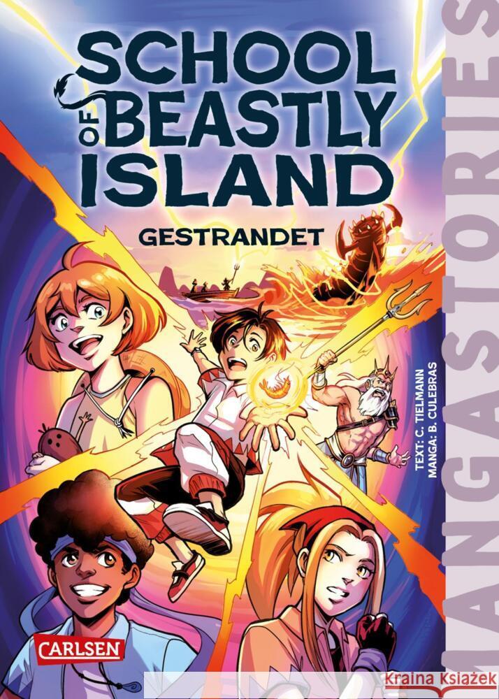 School of Beastly Island  Band 1 - Gestrandet Tielmann, Christian 9783551656575 Carlsen