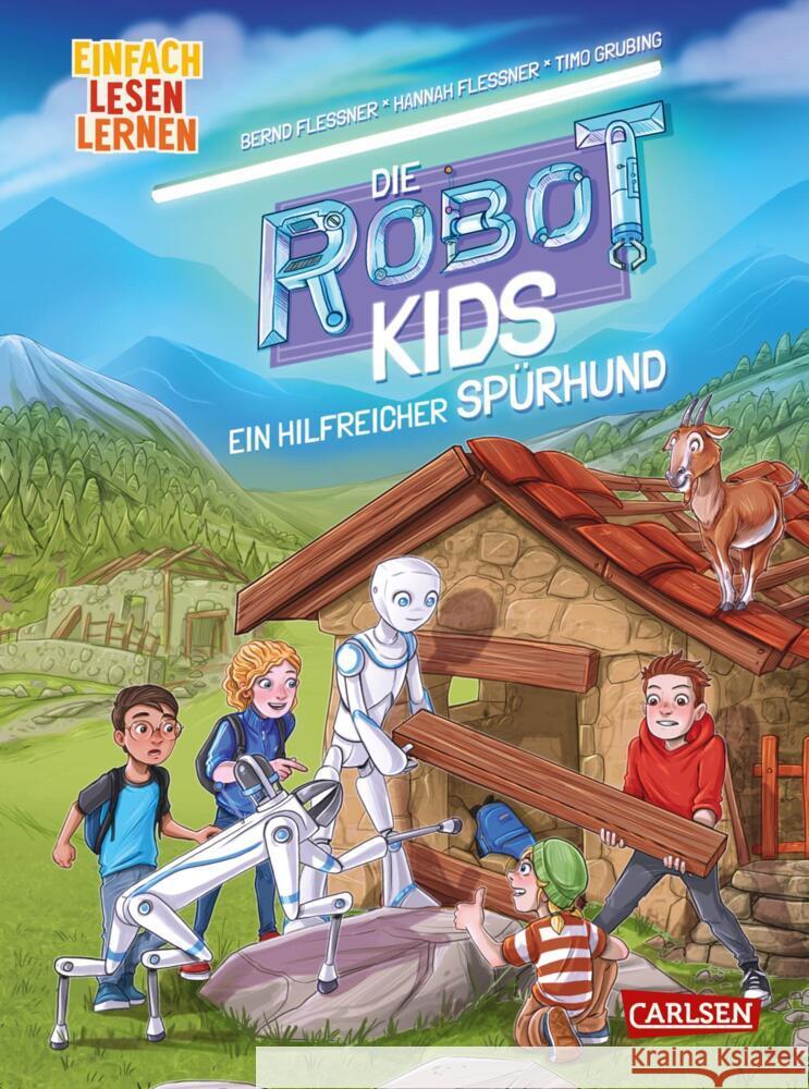 Die Robot-Kids: Ein hilfreicher Spürhund Flessner, Bernd, Fleßner, Hannah 9783551690227