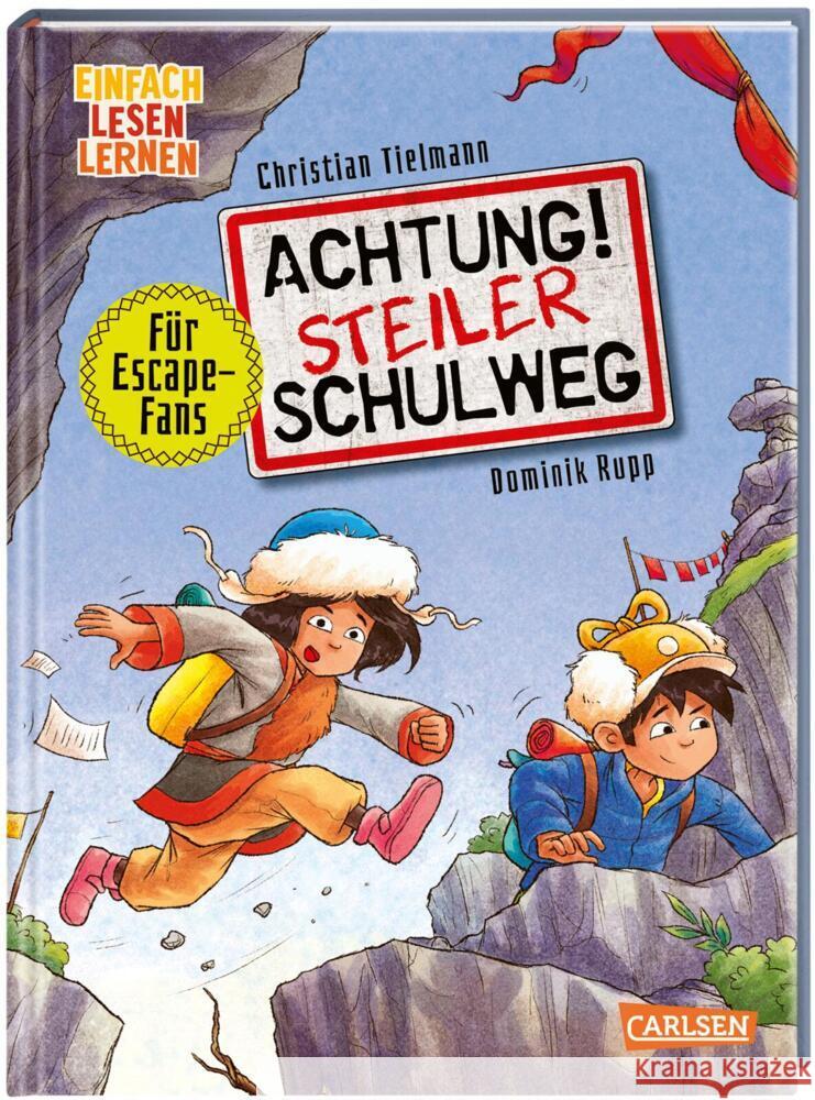 Achtung! Steiler Schulweg Tielmann, Christian 9783551690289 Carlsen