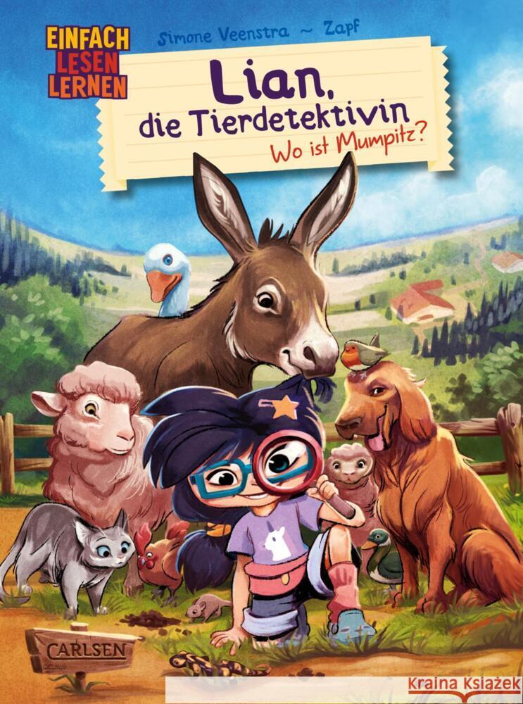 Lian, die Tierdetektivin 1: Wo ist Mumpitz? Veenstra, Simone 9783551691095