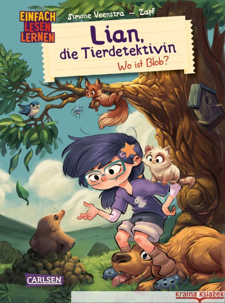Lian, die Tierdetektivin 2: Wo ist Blob? Veenstra, Simone 9783551691101