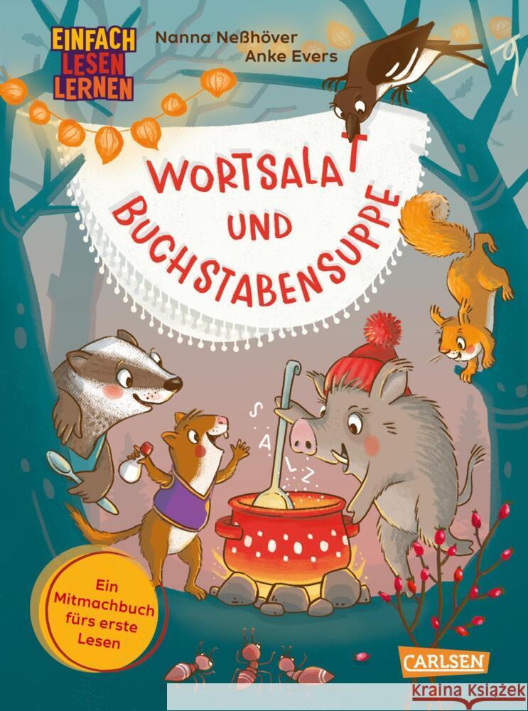 Wortsalat und Buchstabensuppe Neßhöver, Nanna 9783551691316