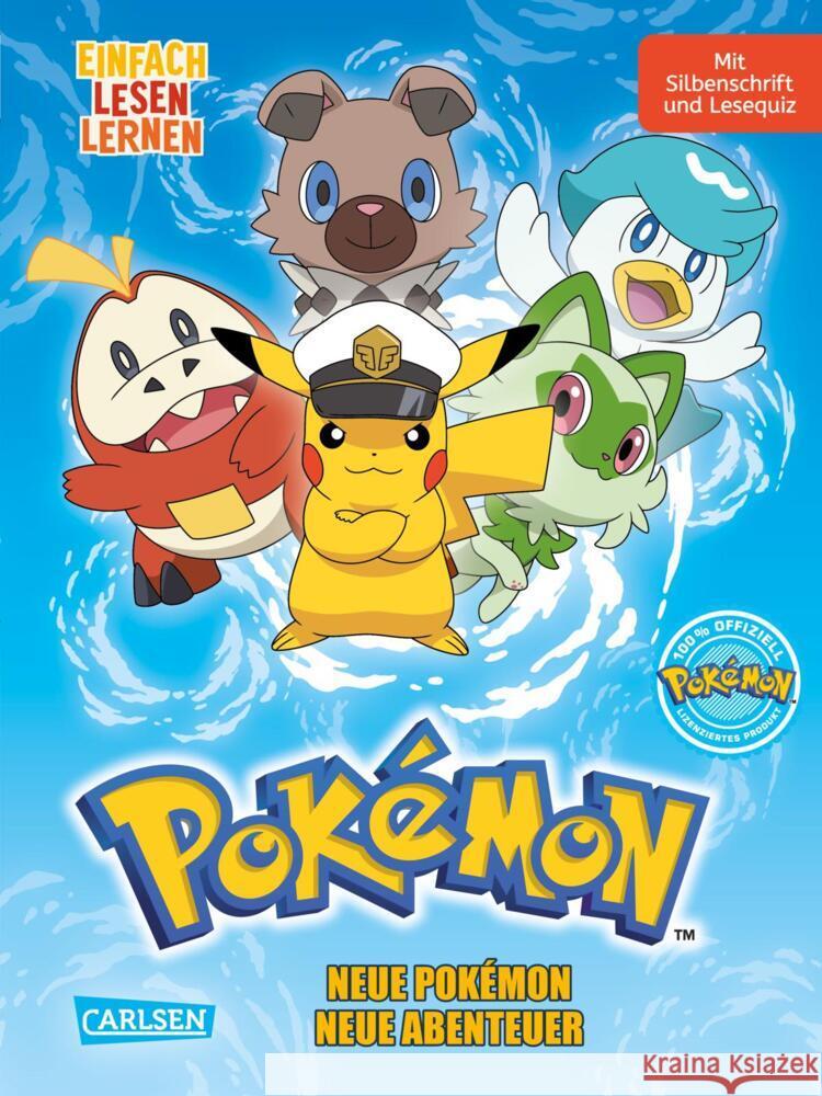 Pokémon Erstlesebuch: Neue Pokémon, neue Abenteuer Bieber, Oliver 9783551691354 Carlsen