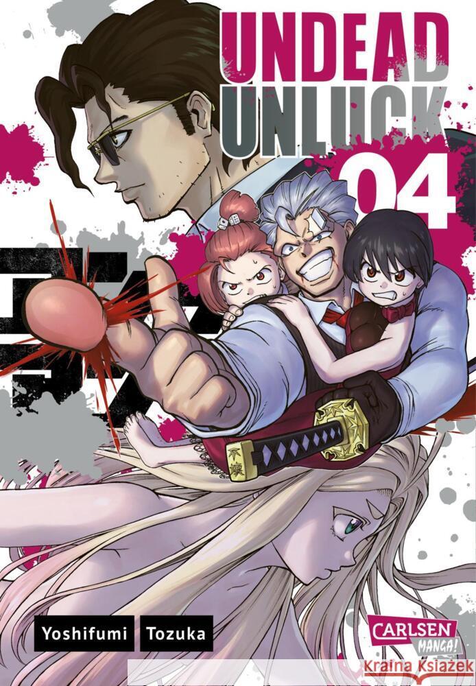 Undead Unluck 4 Tozuka, Yoshifumi 9783551710574 Carlsen Manga