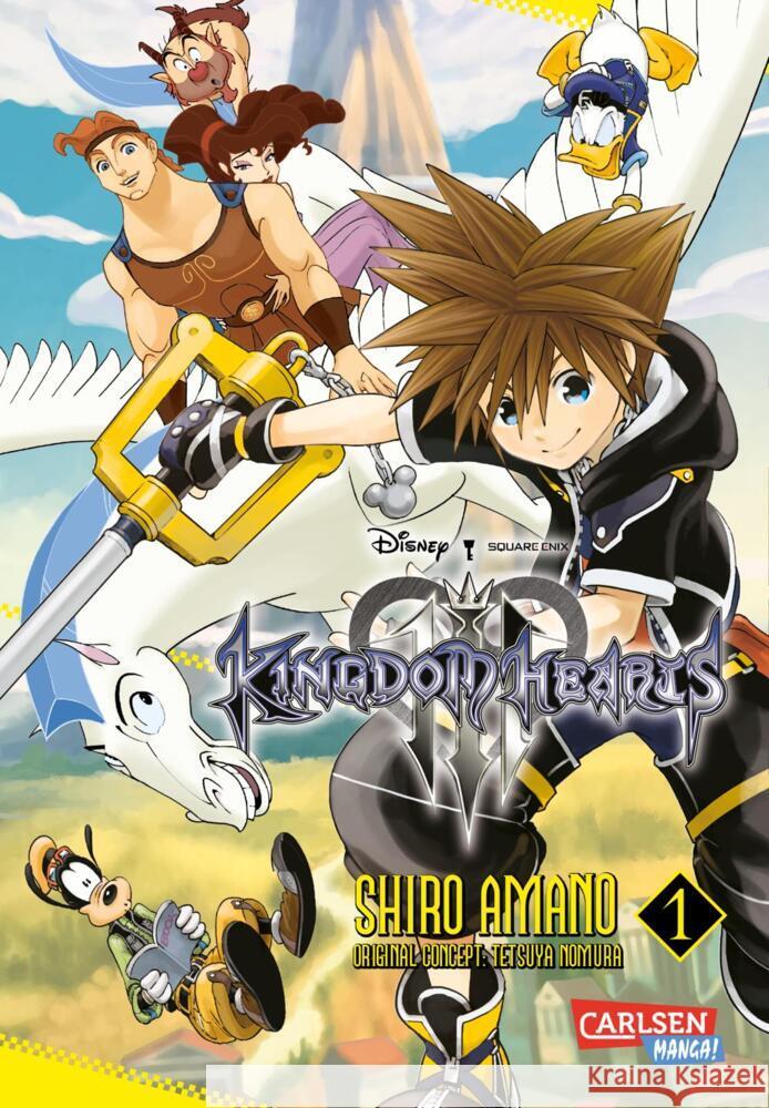Kingdom Hearts III 1 Amano, Shiro, Nomura, Tetsuya 9783551712325 Carlsen Manga