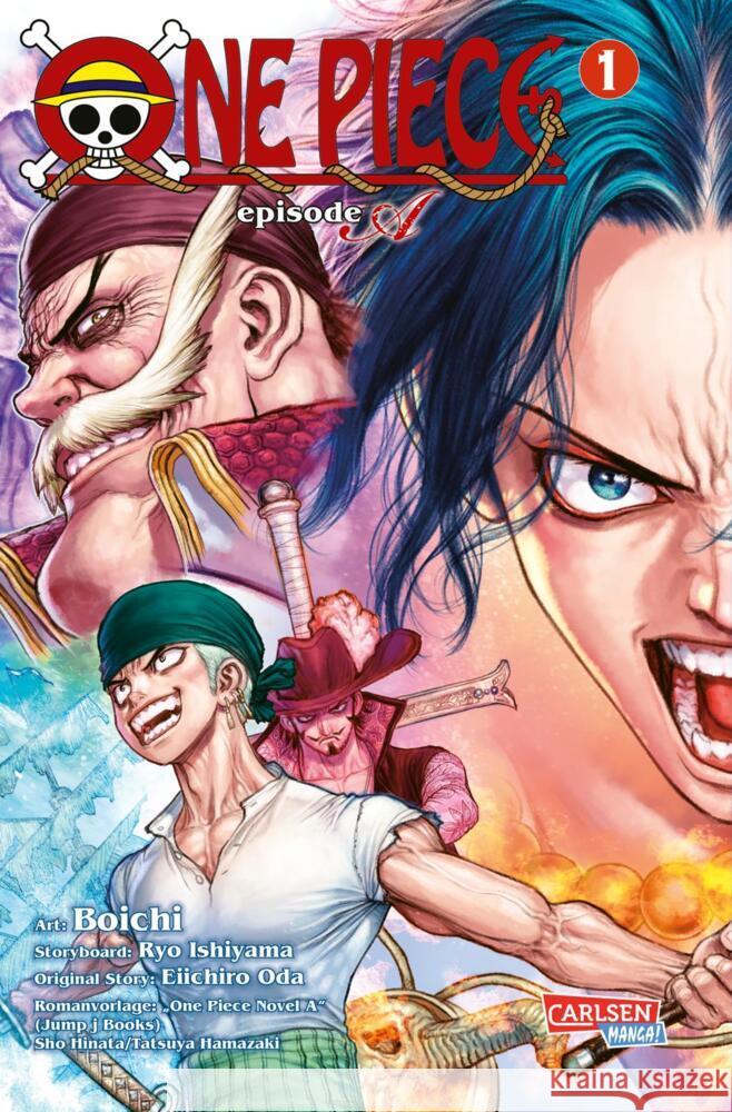 One Piece Episode A 1 Oda, Eiichiro, Boichi, Hamazaki, Tatsuya 9783551712592 Carlsen Manga