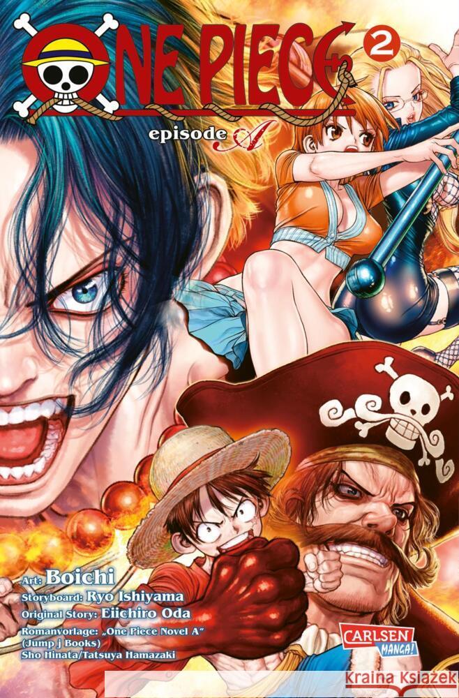 One Piece Episode A 2 Oda, Eiichiro, Boichi, Hamazaki, Tatsuya 9783551712608 Carlsen Manga