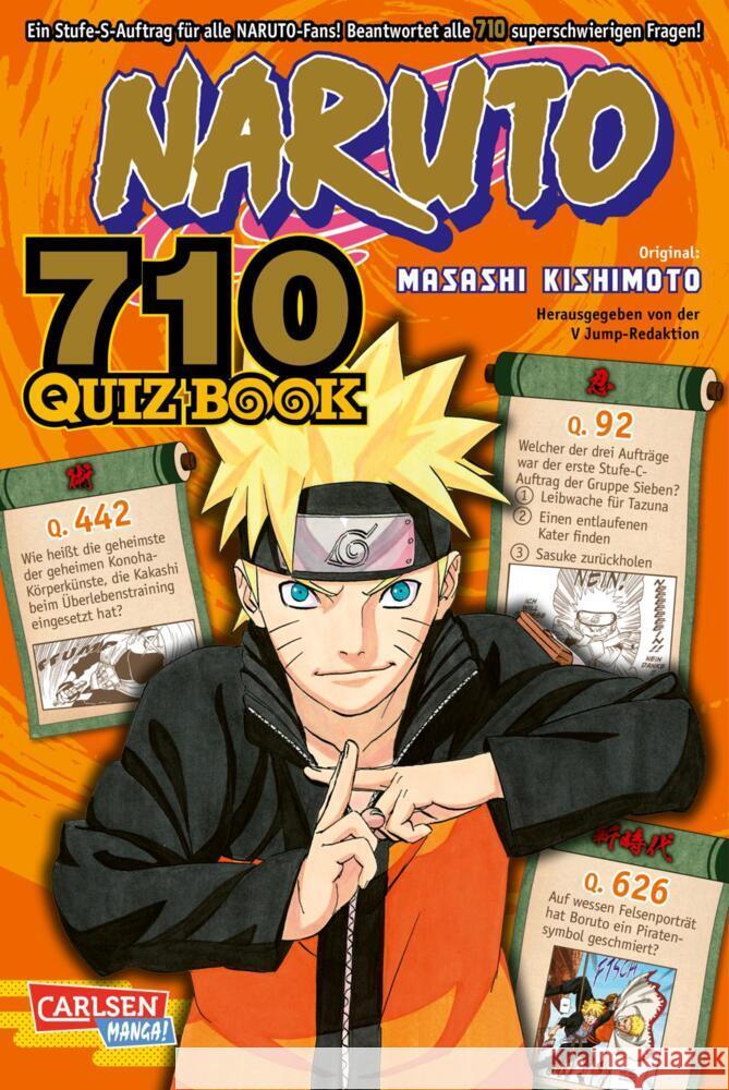 Naruto Quiz Book Kishimoto, Masashi 9783551717498 Carlsen Manga