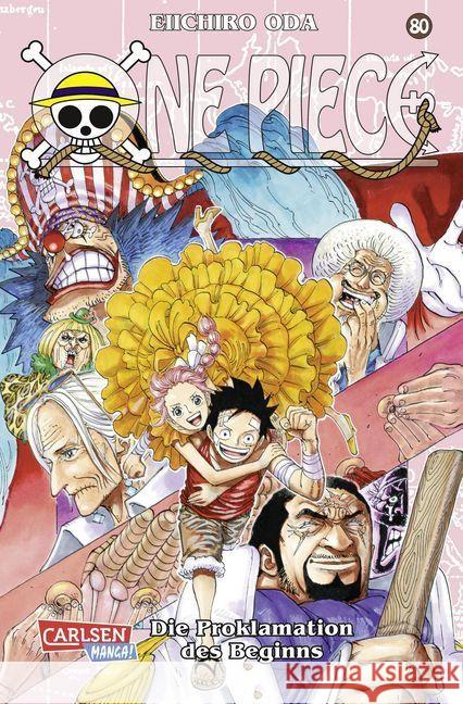 One Piece - Die Proklamation des Beginns Oda, Eiichiro 9783551717818 Carlsen